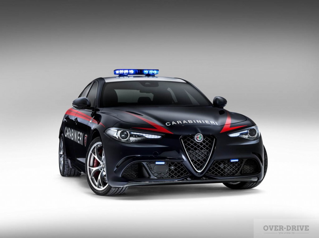 alfa romeo giullia police