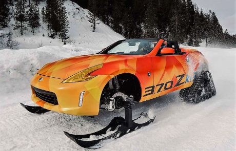 ניסאן 370Z – הופכת לחיית שלג