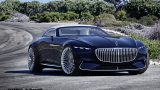 Studie eines extravaganten Cabriolets der Luxusklasse: Luxuriöse Offenbarung: Vision Mercedes-Maybach 6 Cabriolet