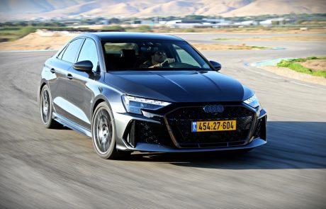 אאודי RS3 סדאן (מבחן דרכים): כביש ומסלול