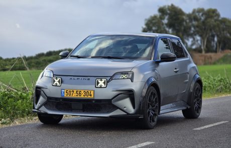 חשמלית ראשונה של אלפין A290 במבחן