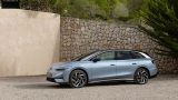 The all-electric Volkswagen ID.7 Tourer