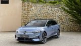 The all-electric Volkswagen ID.7 Tourer