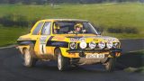 Opel Euro Händlerteam: Röhrl/Berger auf Opel Ascona, RAC-Rallye 1974