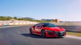 HONDA NSX CURVA RED
