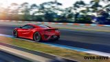 HONDA NSX CURVA RED