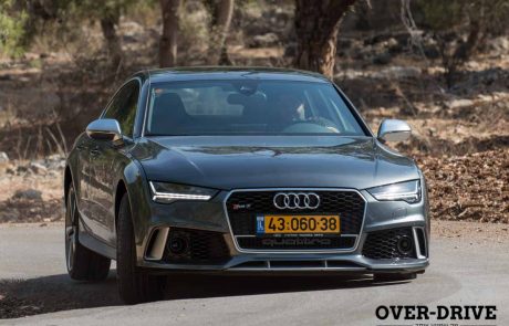 אודי RS7 במבחן – בואו נגזים קצת
